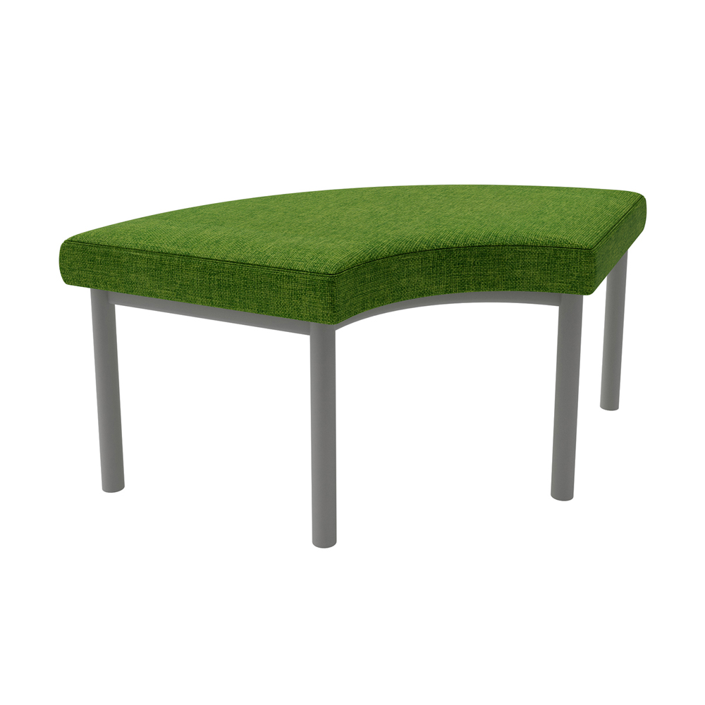 Curved Ottoman on Frame